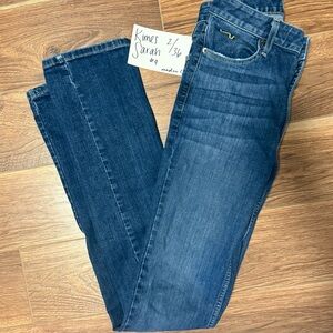 Kimes Ranch SARAH 2/36 Dark Blue Straight Leg Jeans